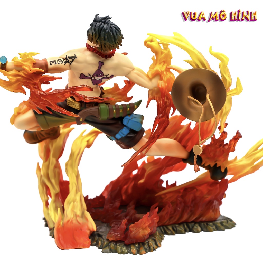 [RẺ VÔ ĐICH] Mô hình One Piece - Figure One piece ACE lửa cao 30cm nặng 1kg cực đẹp