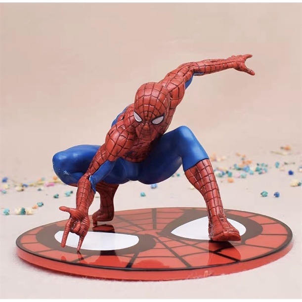 Trang trí mô hình Spiderman có đế