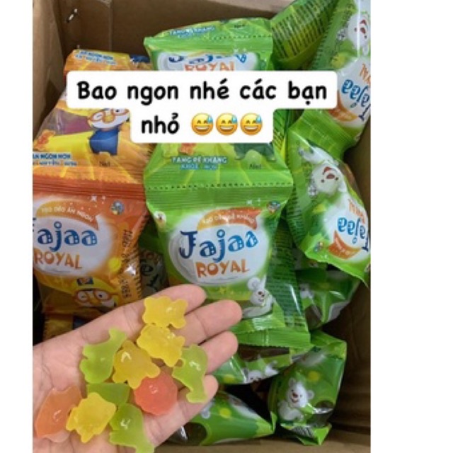 Kẹo dẻo JAJAA ROYAL ăn ngon,Kẹo Dẻo Ngủ Ngon,tăng sức đề kháng