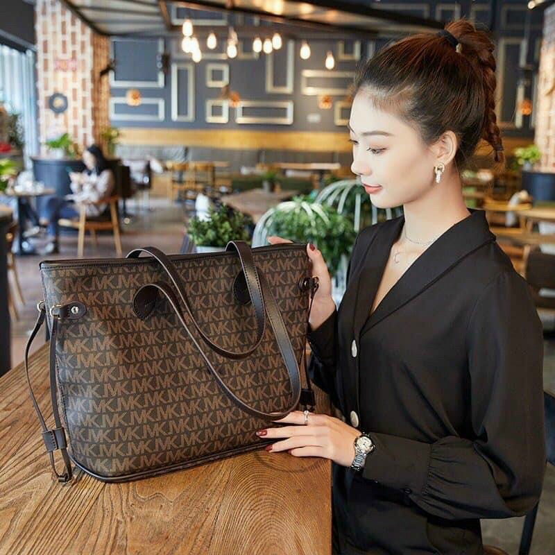 Túi đeo vai dáng vuông túi xách nữ bản to size 35 xách tay cỡ lớn lonakeng shopMK