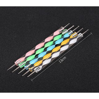 Bút CHẤM BI,bút chấm bi bộ 5 cây làm nail
