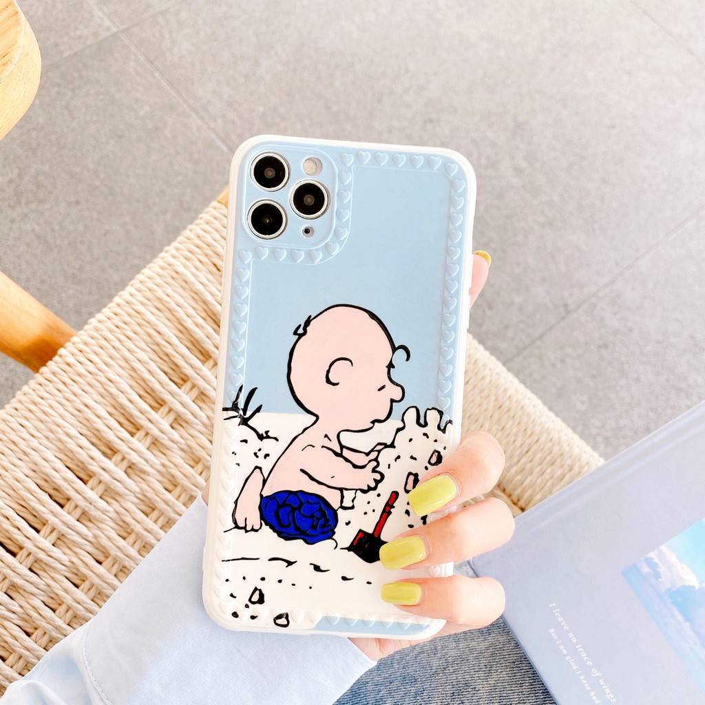 Ốp lưng iphone Charles & Sally IMD dày viền nổi 6/6plus/6s/6splus/7/7plus/8/8plus/x/xs/11/12/pro/max/plus/promax | BigBuy360 - bigbuy360.vn