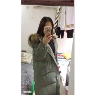 Áo khoác phao dáng dài nữ ( vui lòng đọc kĩ mô tả và ib shop trc khi đặt)