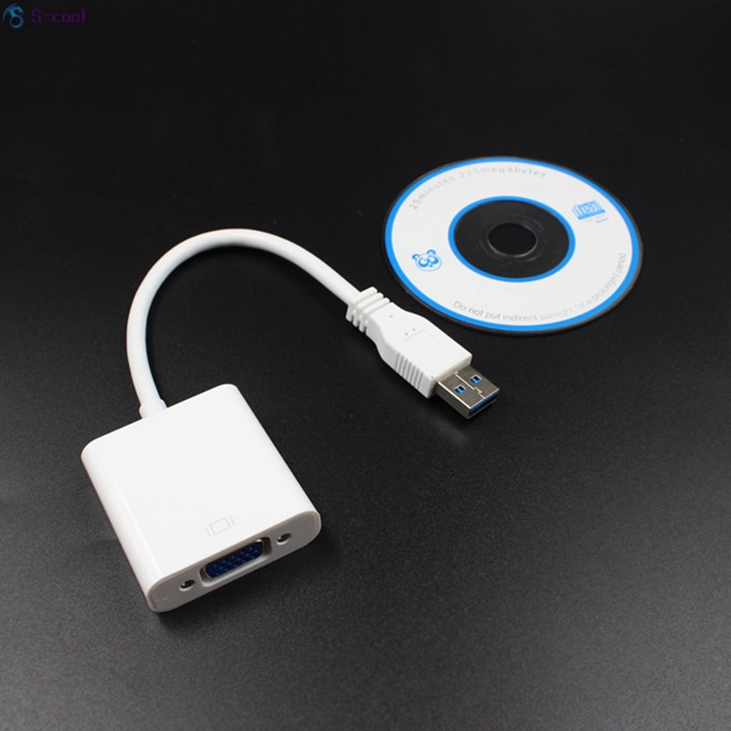 Dây cáp chuyển đổi USB 3.0 sang VGA nhiều cổng thẻ đồ họa | BigBuy360 - bigbuy360.vn