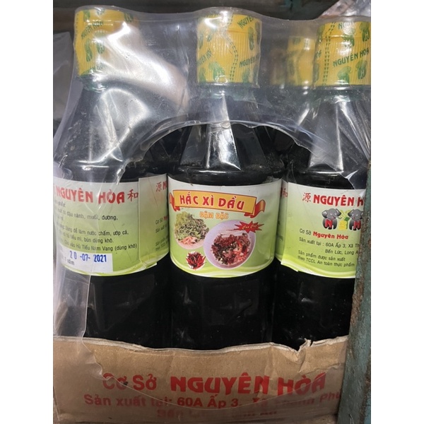 Hắc xì dầu Nguyên Hoà 500ml