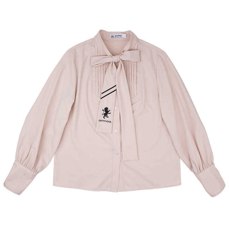 Harry Potter joint shirt retro French sheepshoe sleeve jk uniform long shirt streamer shirt scarf shirt