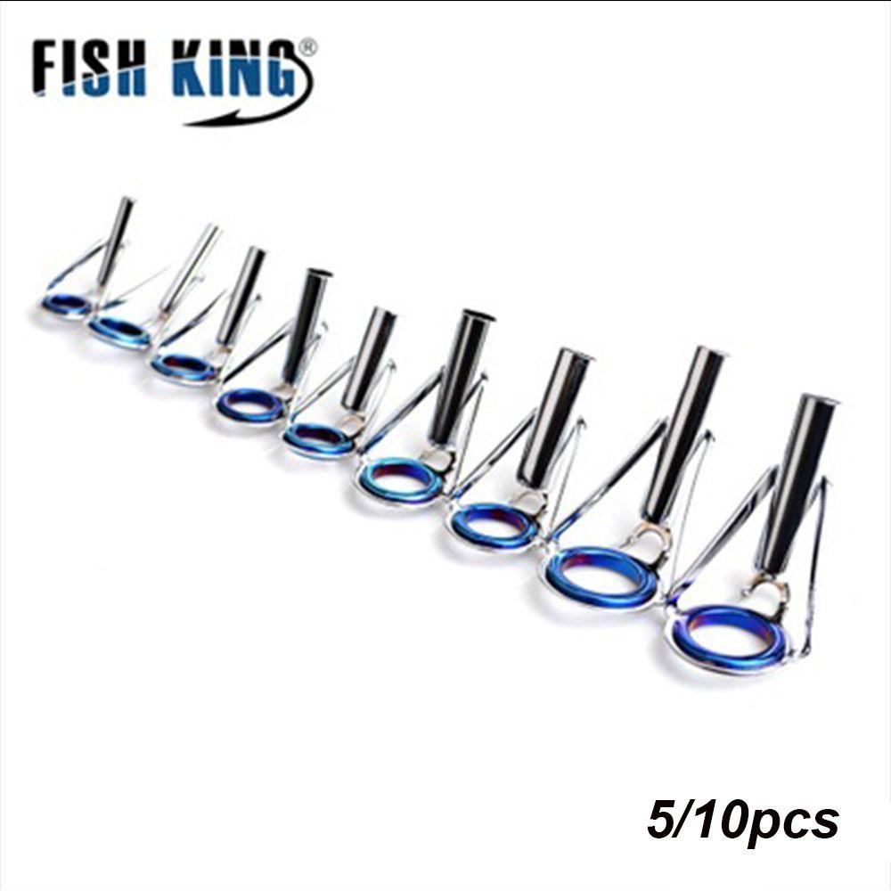 Bộ 5 / 10 Phụ Kiện Dẫn Cần Câu Cá Siêu Bền 1-9# Bộ Dụng Cụ Sửa Chữa Vòng Tròn Chuyên Dụng