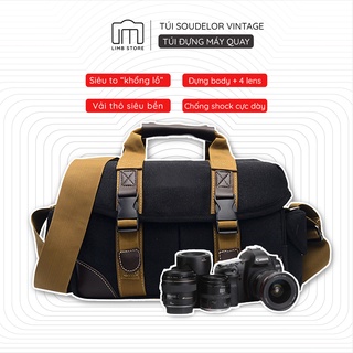 Túi máy ảnh Soudelor Vintage size XXL (40*26*23cm)