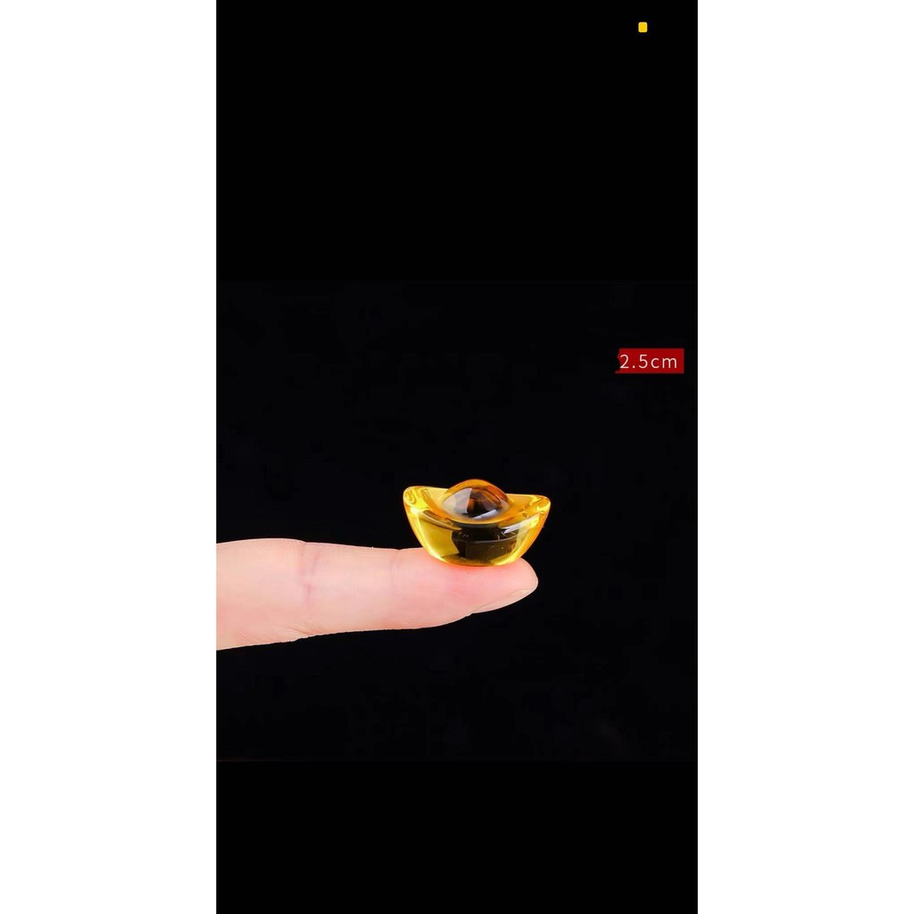 Kim bảo thủy tinh 2,5cm