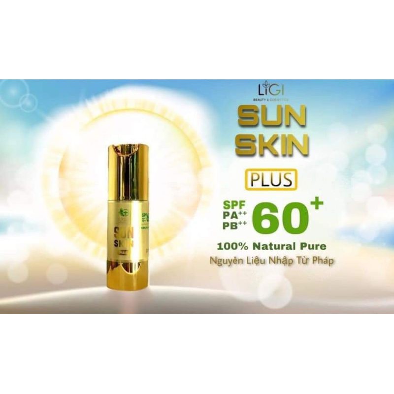 ✅CHÍNH HÃNG LIGI- KEM CHỐNG NẮNG SINH HỌC KHÔNG CHÌ 6 in 1