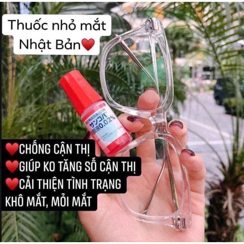 [Mã COSDAY - 50k đơn 250k] ‍♀️ Nhỏ mắt Sancoba - Nhật Bản