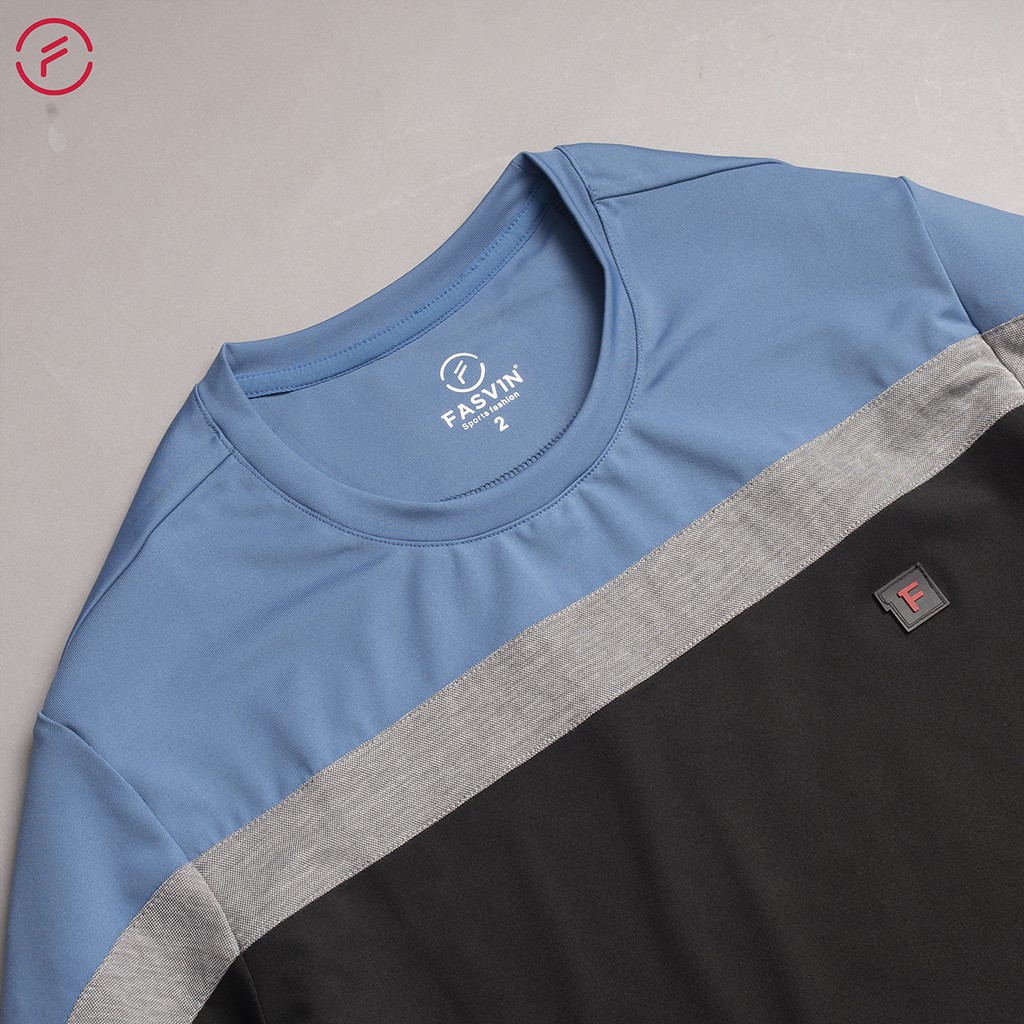 Bộ thể thao nam Fasvin AT20251.SG bộ hè nam cao cấp mềm nhẹ co giãn thoải mái mát mẻ | BigBuy360 - bigbuy360.vn