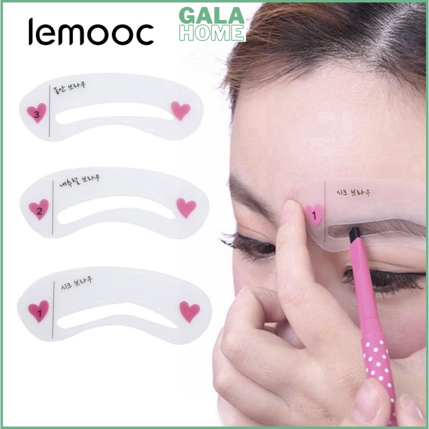 Khuôn kẻ chân mày Khung vẽ lông mày tiện dụng GALA HOME