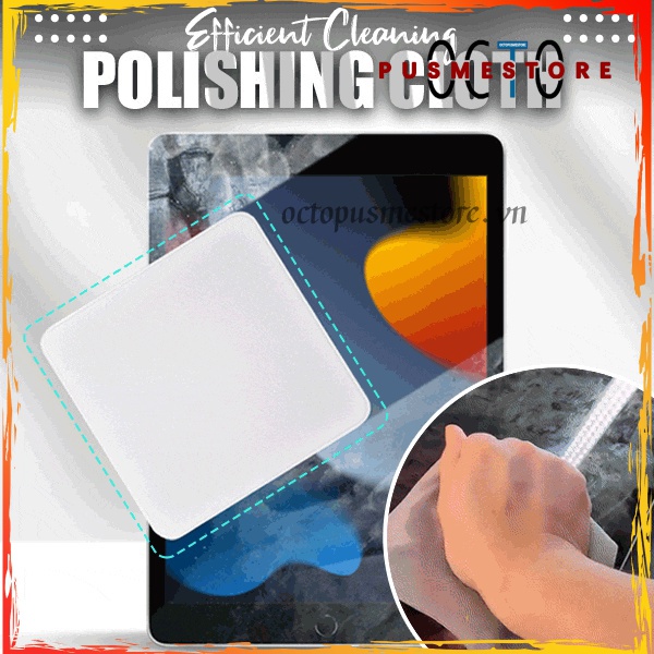 Vải Đánh Bóng Màn Hình Điện Thoại/Máy Tính Bảng iPad Apple Watch iPod Pro Chuyên Dụng