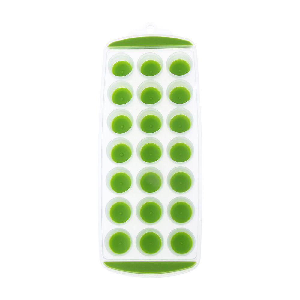 Khuôn Silicone Làm Đá Viên 21 Ô Tròn Dễ Dàng