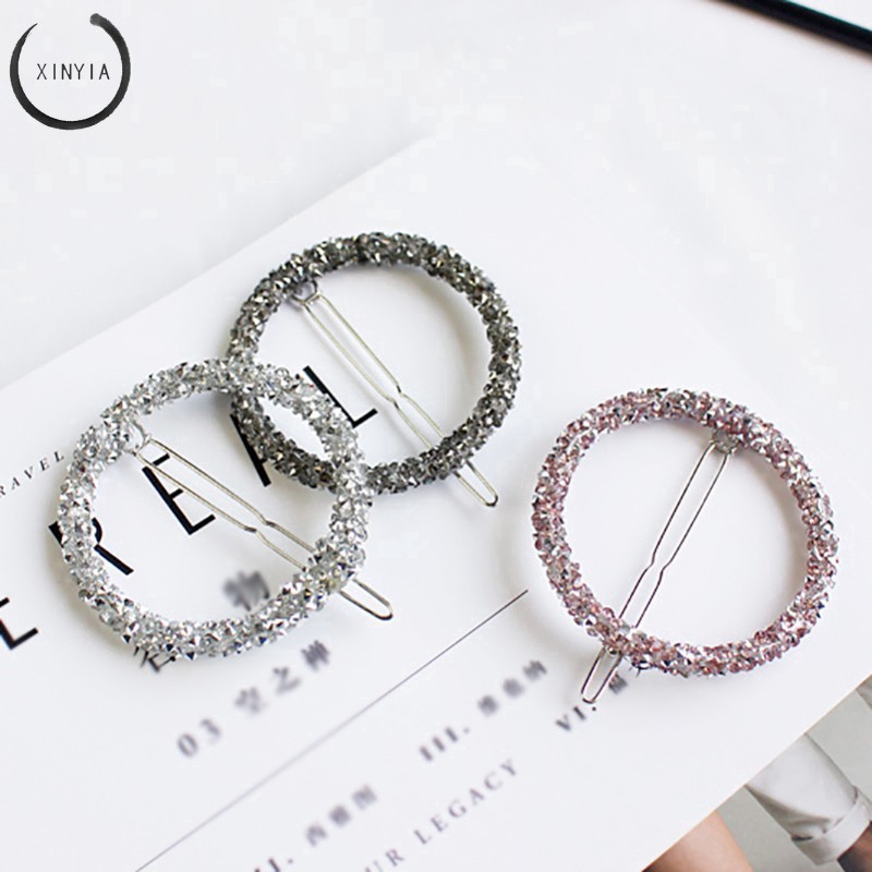 Kẹp Tóc Hình Ngôi Sao Đính Đá Thời Trang Cho Nữ