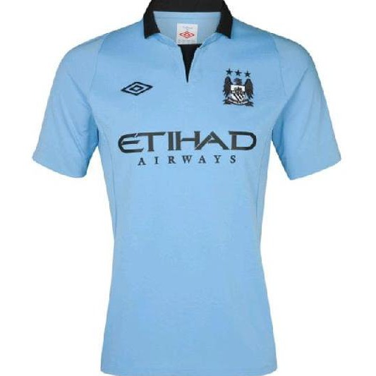 Áo Thun Jersey Manchester City 2012-2013 Go - L