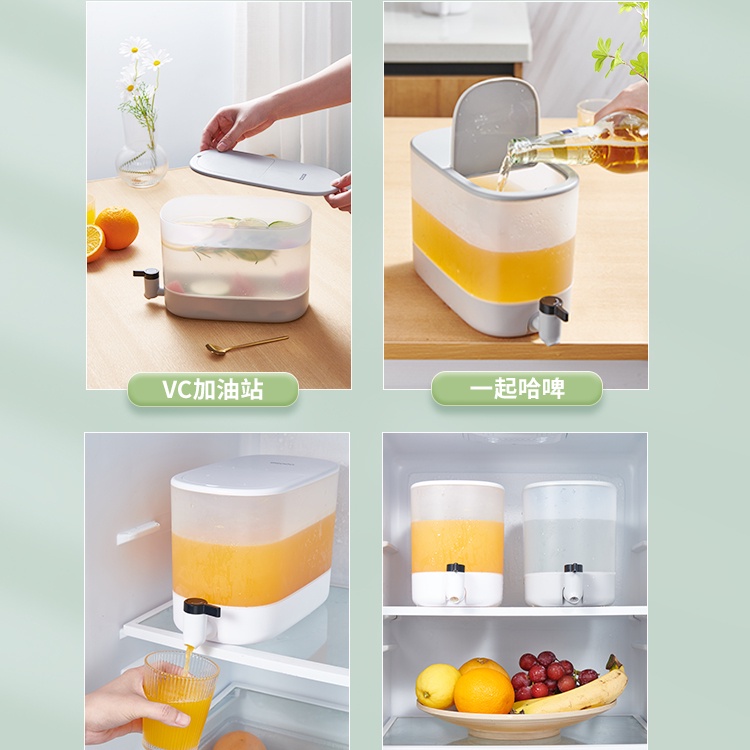 Bình Nước Ecoco Dung Tích Lớn Chịu Nhiệt Cao Có Vòi Rót Tiện Dụng
