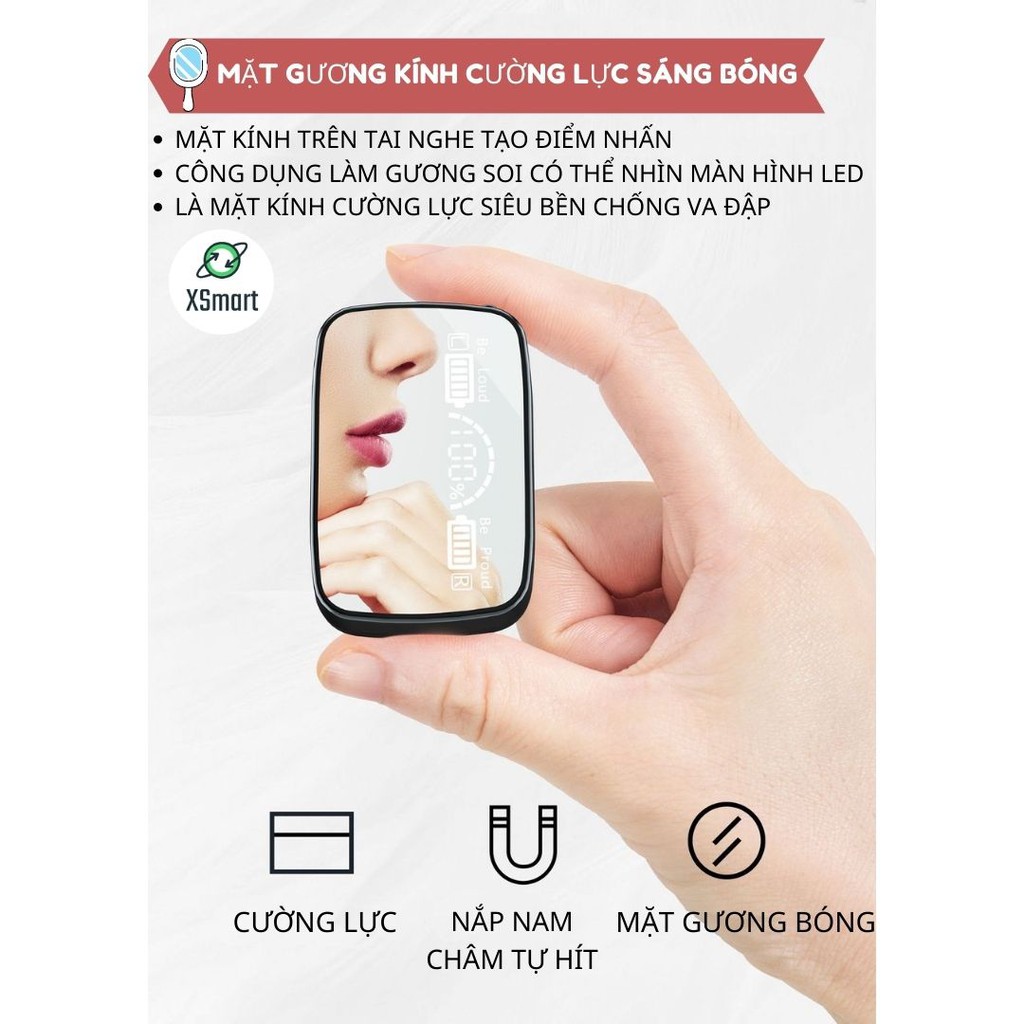 Tai Nghe Bluetooth Không Dây Thế Hệ Mới Extra Bass M9 Pro Nghe Nhạc EDM, REMIX Cực Đã Pin Siêu Trâu Dock Sạc Có Led | BigBuy360 - bigbuy360.vn