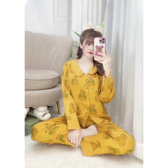 Tổng Hợp Những Mẫu Bộ Đồ Mặc Nhà Quần Dài Mẫu Mới Đẹp - Sang - Xịn
