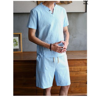 ( Linh Miu ) Bộ đũi nam ngắn tay