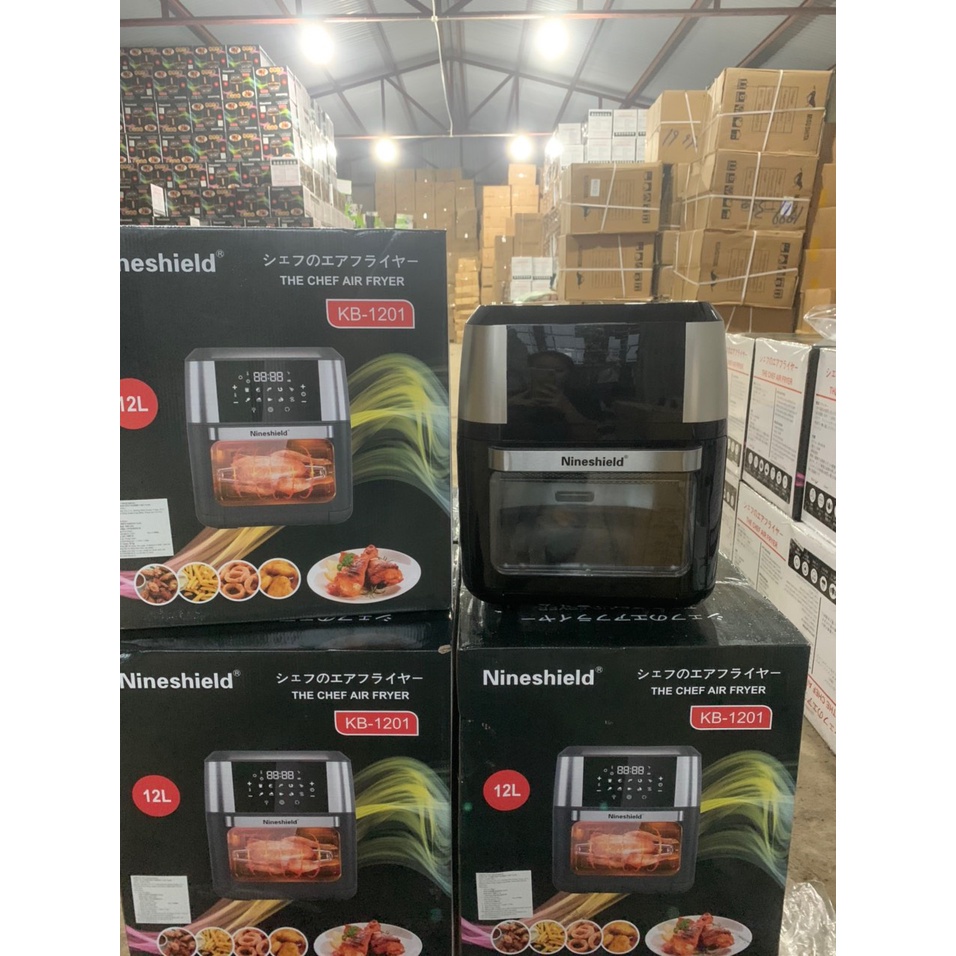 [Mẫu Thay Thế Tsuki TS-AF1201 -12 Lít ] Nồi Chiên Không Dầu Nineshield KB-1201 / Nineshield KB1201