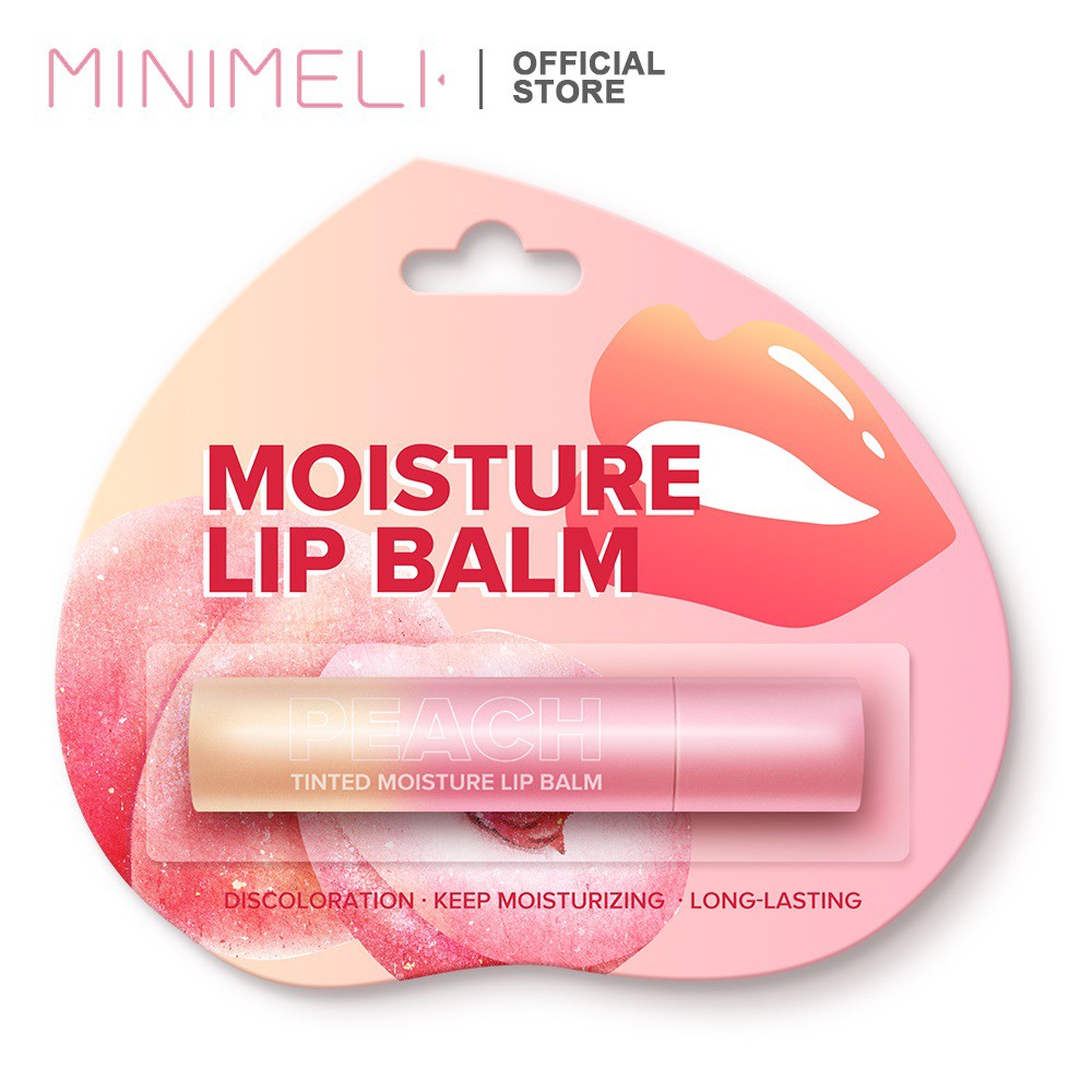 Son Dưỡng Môi MINIMELI Chứa Vitamin Chống Nứt Nẻ Giữ Ẩm Lâu Trôi 20g | BigBuy360 - bigbuy360.vn