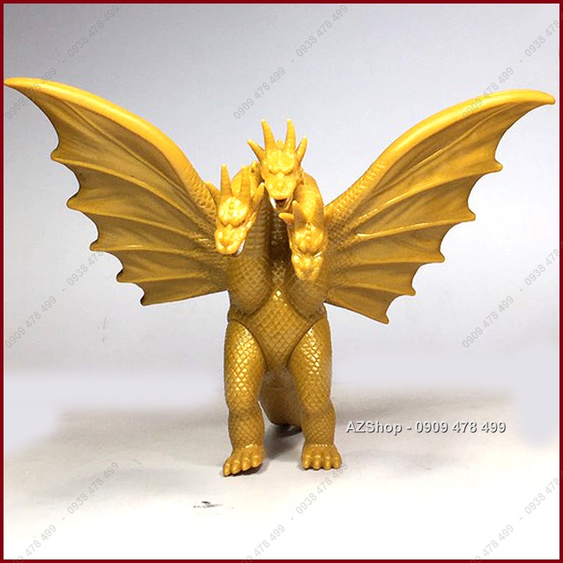 Mô Hình Rồng Dang Cánh 3 Đầu King Ghirorah - Vàng - Godzilla - 7768.1