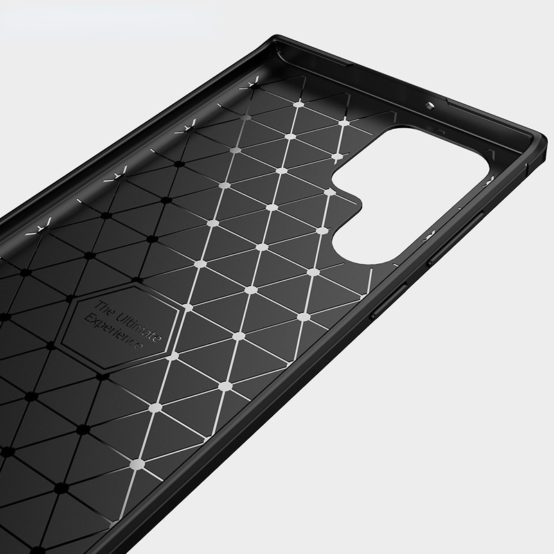 Ốp Điện Thoại Silicon Sợi Carbon Mặt Nhám Chống Rơi Cho Samsung Galaxy Note 20 10 S22 S21 S20 FE S10 Xcover 5 Pro Plus Ultra