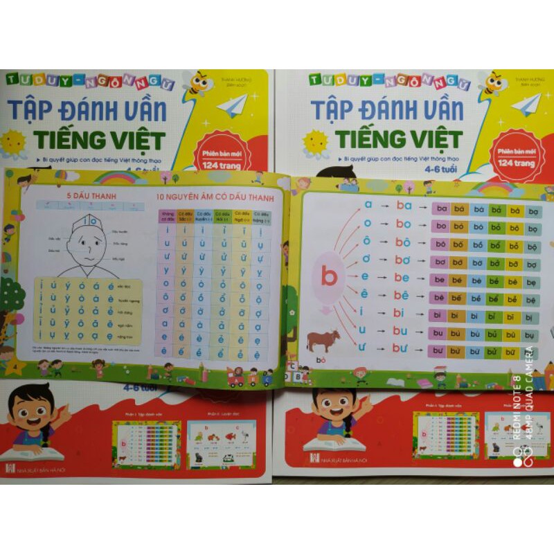 Tập đánh vần 124 trang (4-6t)