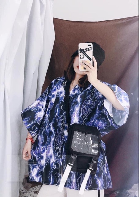 Sơmi loang tia chớp HSU876