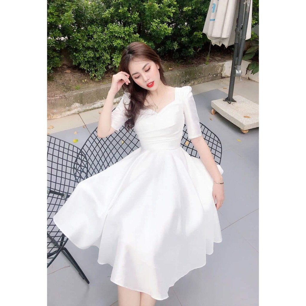 [QUYẾN RŨ] Đầm Dự Tiệc Dáng Xòe đẳng cấp (siêu hot) | BigBuy360 - bigbuy360.vn