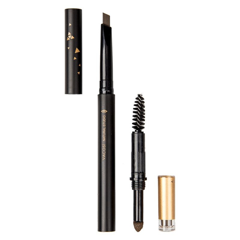 Chì Kẻ Chân Mày 3 Đầu Vacosi Dual Eyebrow Shape Pen