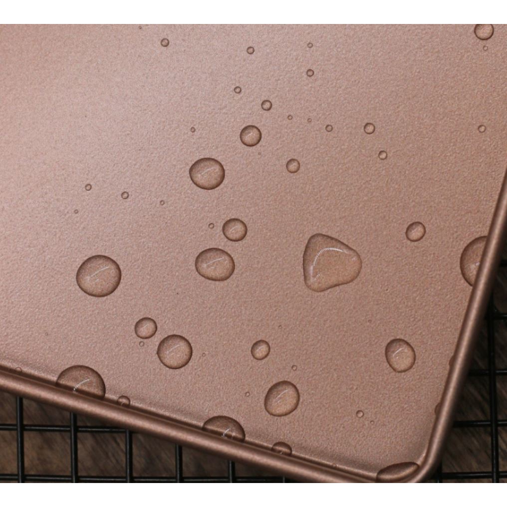 Khay Vuông Lớn - Khuôn Bông Lan - Khay Nướng Chống dính dày dặn GBBM013