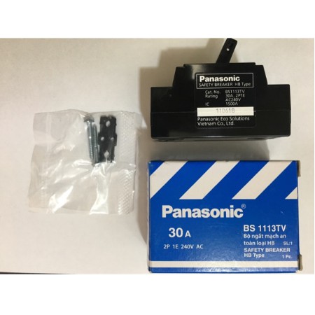 Cb cóc Panasonic , cầu dao an toàn điện, cầu dao chống chập, aptomat panasonic 16A, 20A, 30A