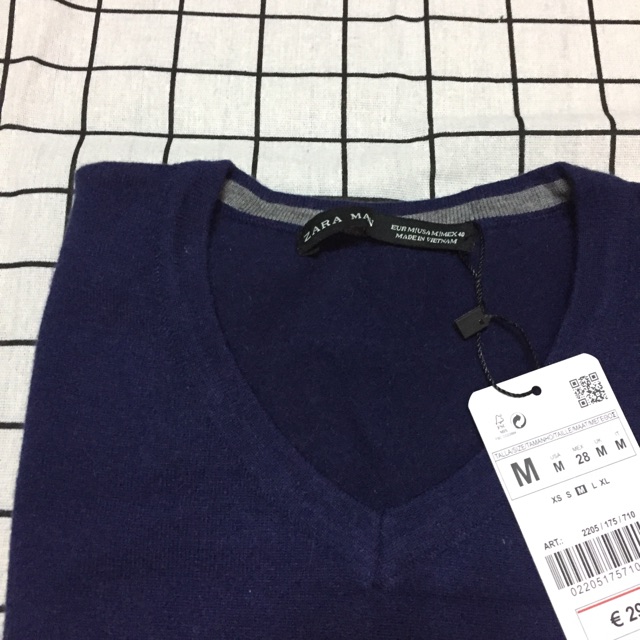 Áo len nam zaza sale nốt size M.