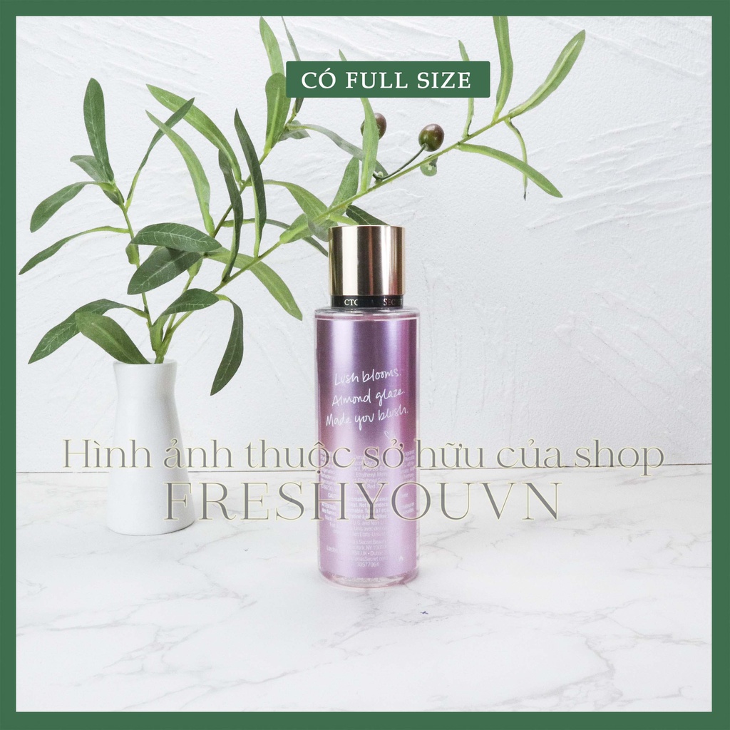 Velvet Petals - Full Size Xịt Thơm Toàn Thân Victoria's Secret  - fresh you