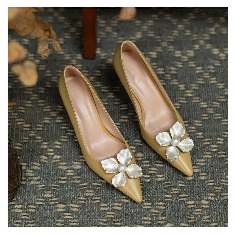 Giày Cao Gót Thiết Kế Thanh Lịch Thời Trang Pháp Cho Nữ