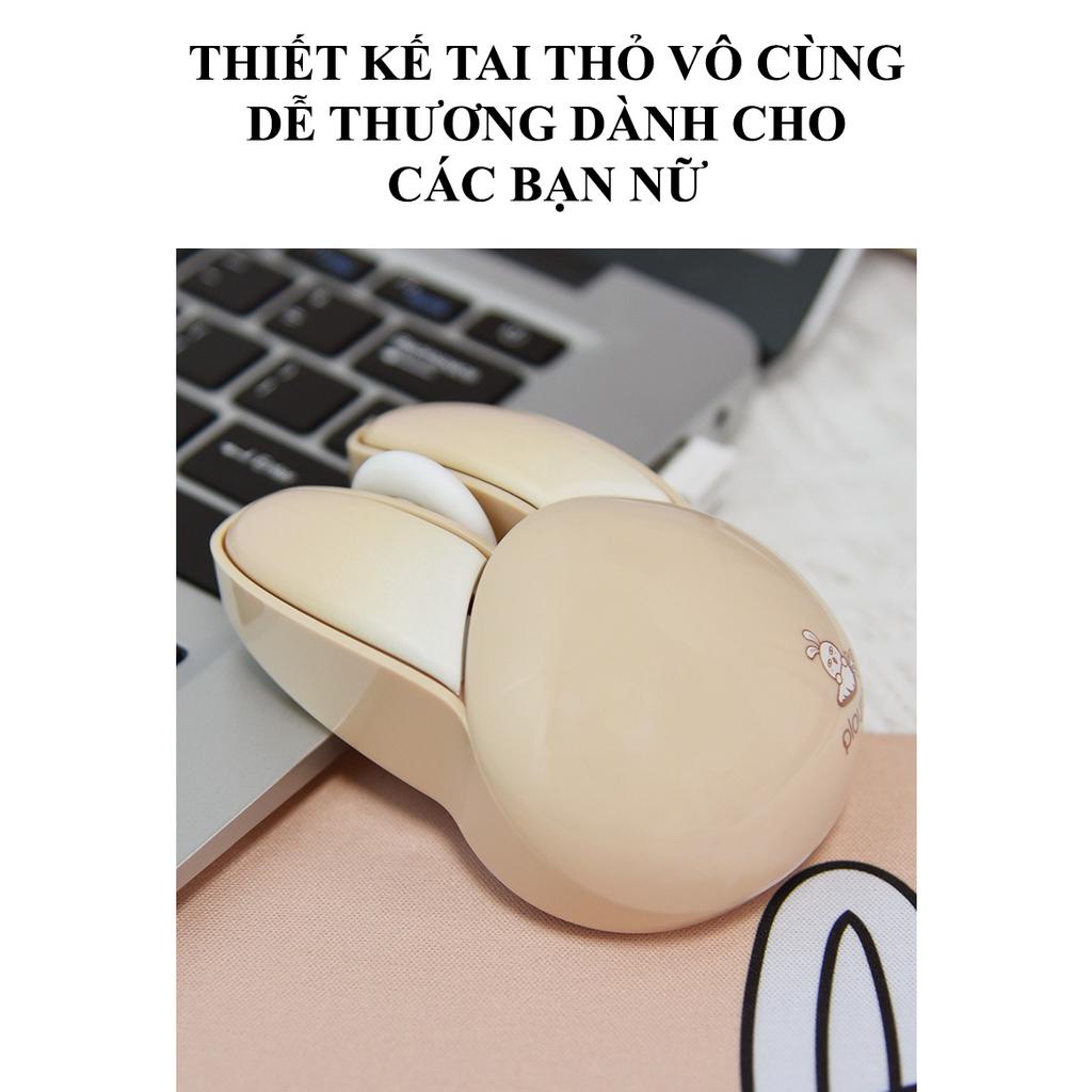 Chuột Không Dây MOFII M6 tai thỏ, kết nối USB 2.4G- Hàng Chính Hãng