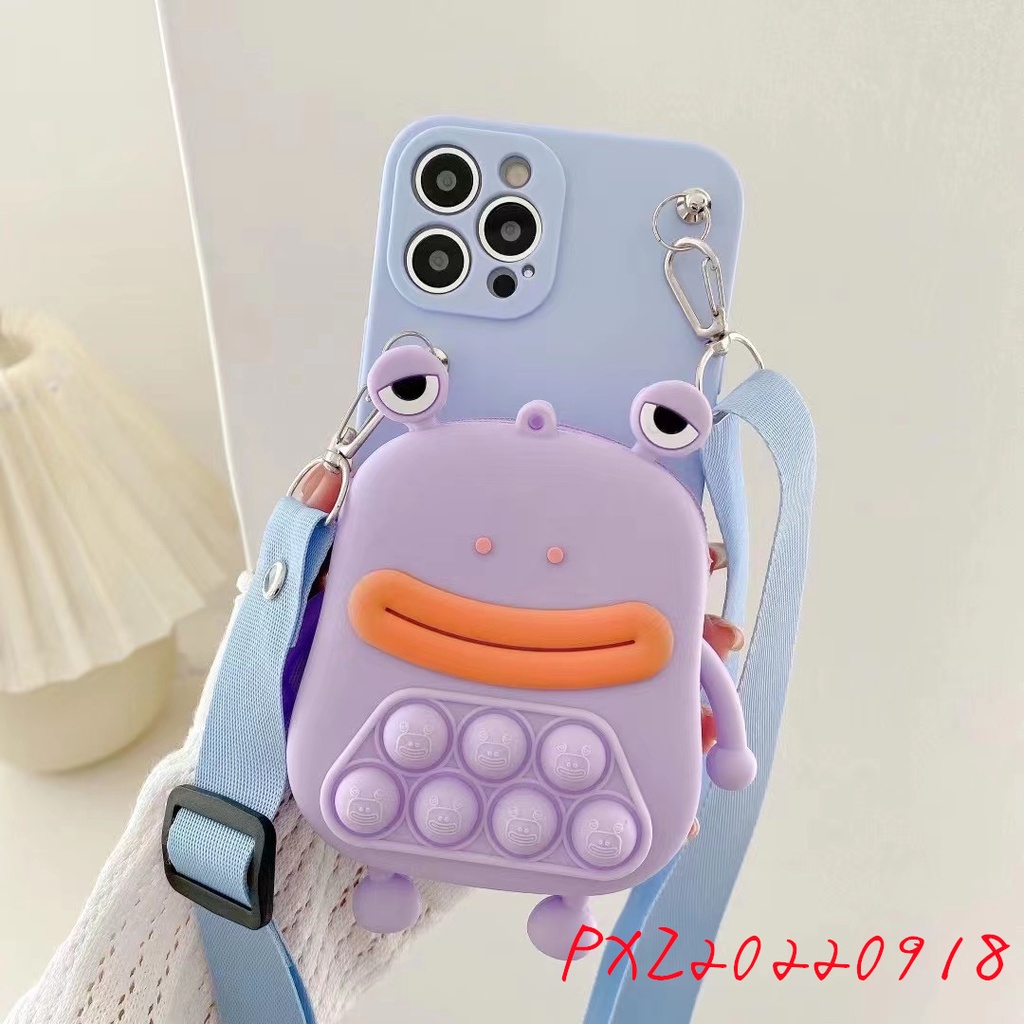 Ốp Điện Thoại Thiết Kế Búp Bê Hoạt Hình 3D Cho IPhone 14 14Pro 14Max 14Promax