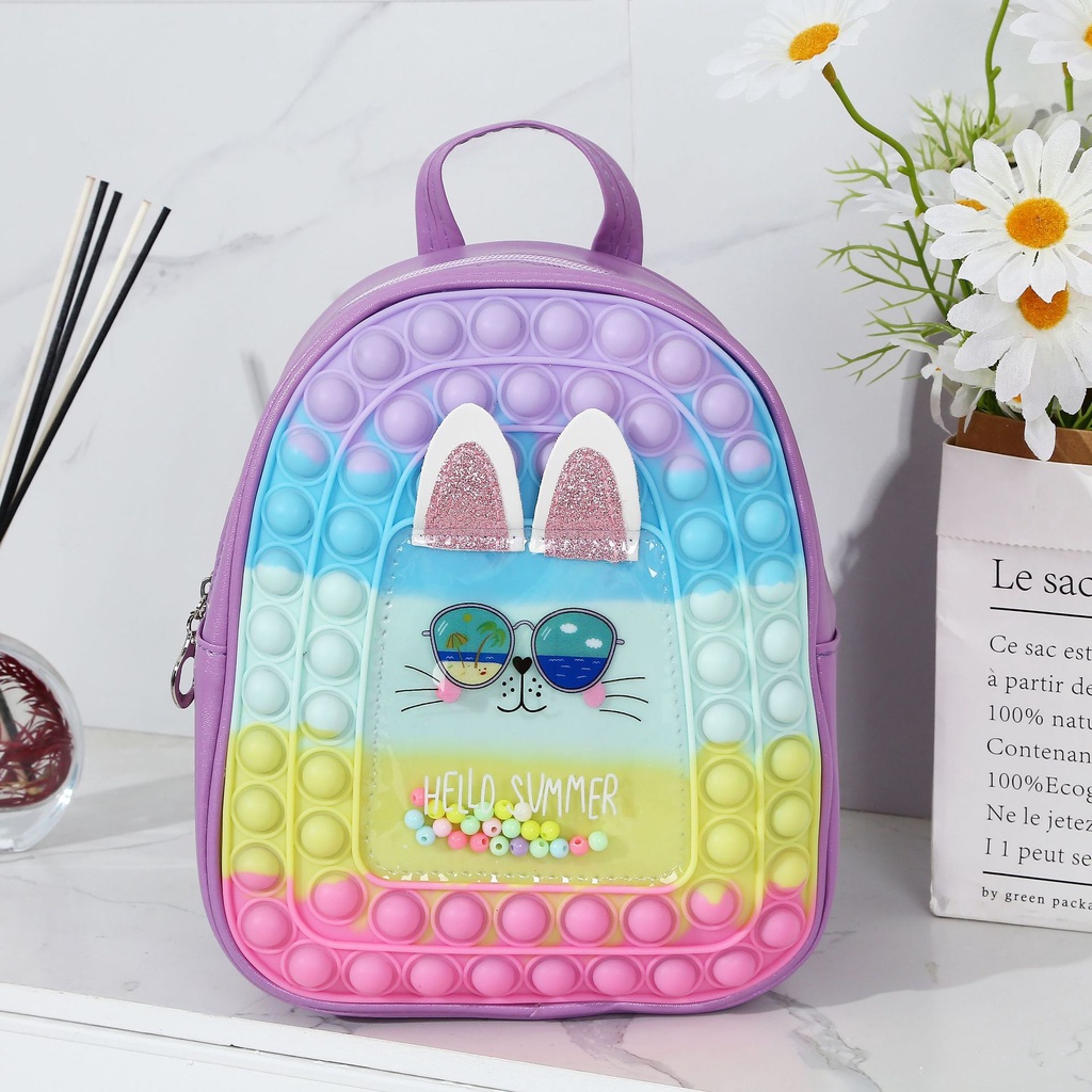 Balo trẻ em trò chơi popit siêu đáng yêu,balo cho bé mầm non.Thoc_shop