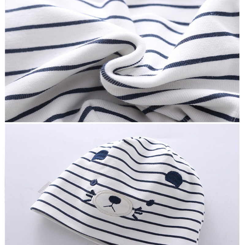 Mũ Trùm Đầu Bằng Cotton Mềm Mại In Họa Tiết Thú Hoạt Hình Dễ Thương Giữ Ấm Cho Bé Sơ Sinh