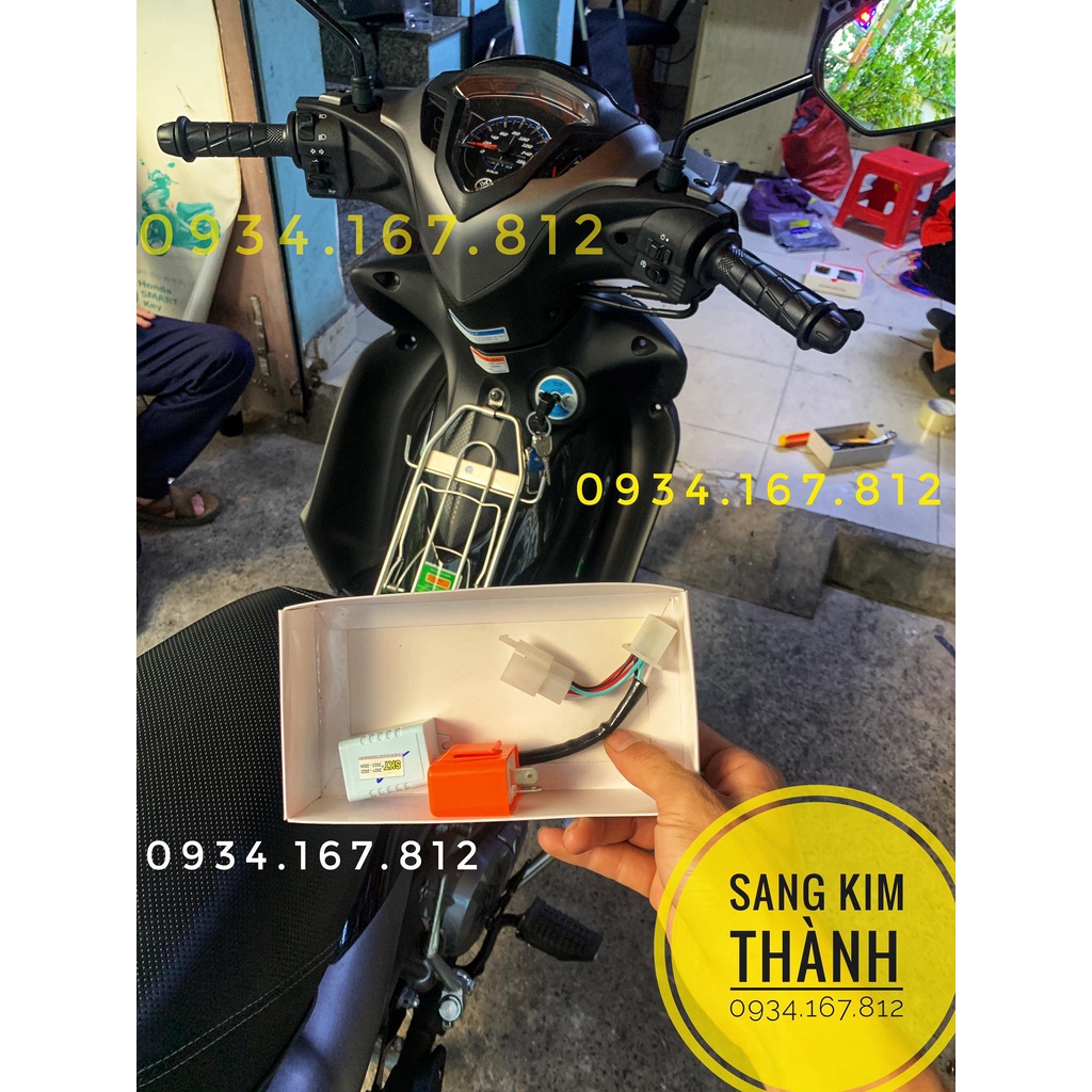Mạch Ưu Tiên Chớp 4 Bóng Xinhan JUPITER Tích Hợp Nút Xinhan Zin xe