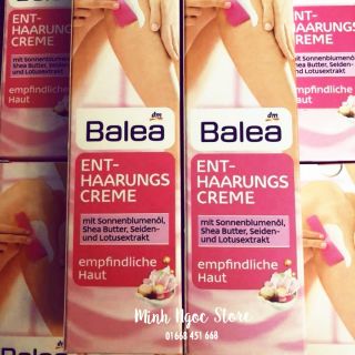 Kem tẩy lông hãng balea
