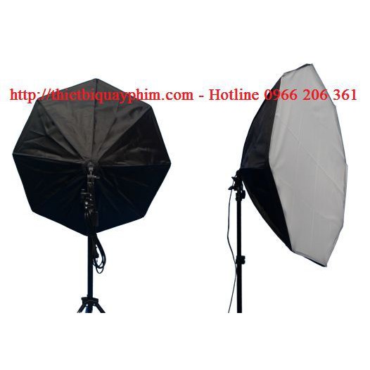 Softbox bát giác 75cm kèm đui E27