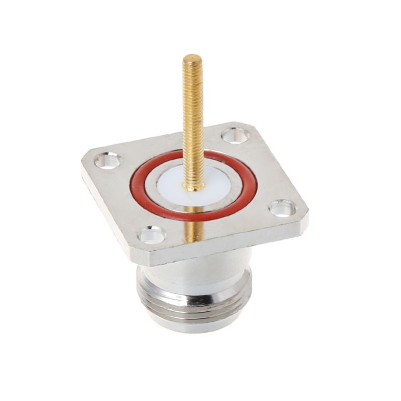 Đầu Nối Giắc Cắm Bằng Đồng Thau 4 Lỗ RF Chuyên Dụng