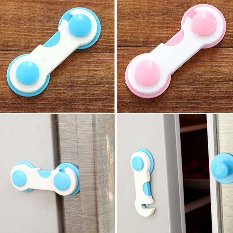 Khóa cài cửa tủ bảo vệ an toàn cho bé tiện lợi đa năng