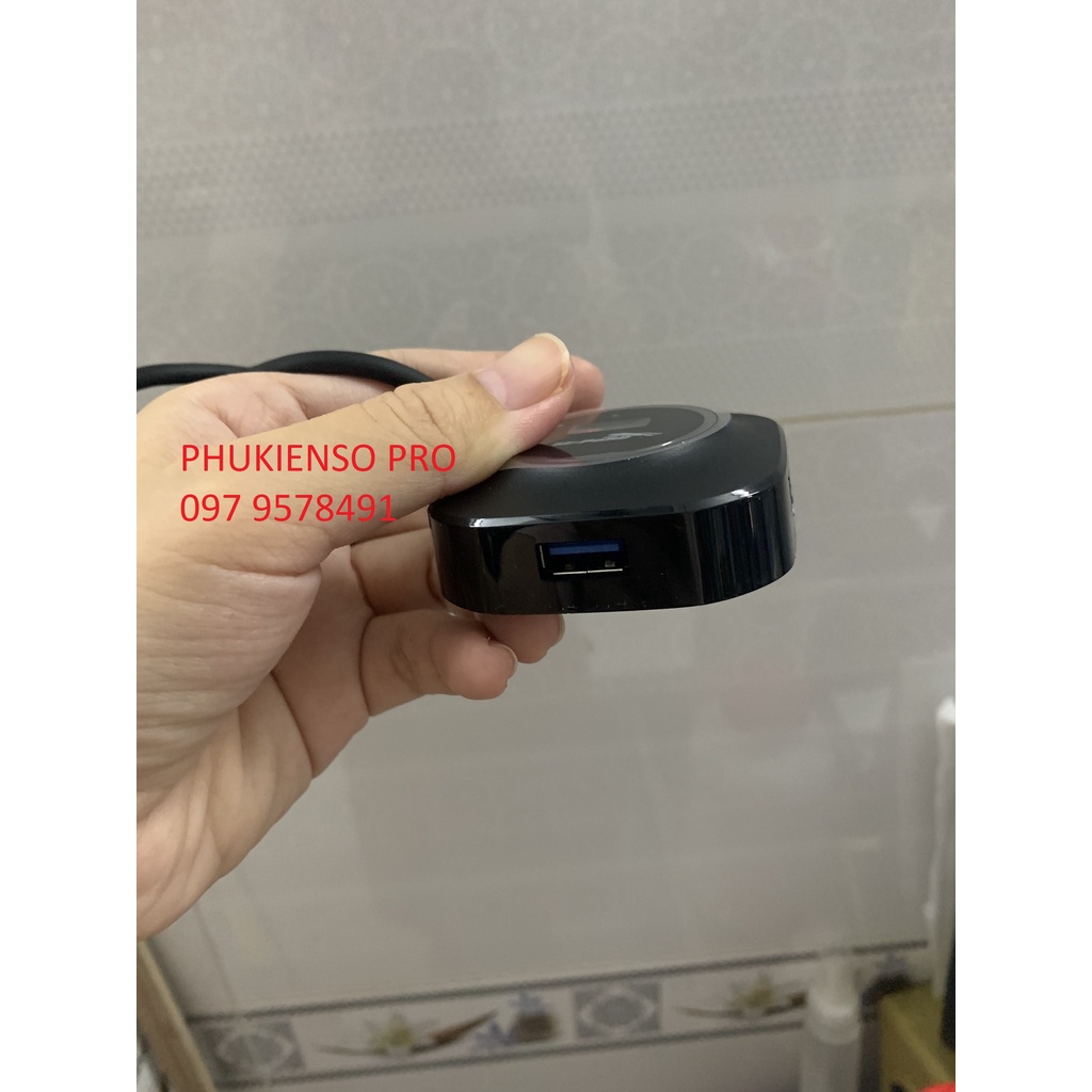Hub USB 3.0 từ 1 ra 4 M-PARD Dây Dài 1.2M