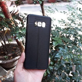 Ốp lưng SamSung Galaxy S8 Plus silicon giả da, chống sốc Auto Focus