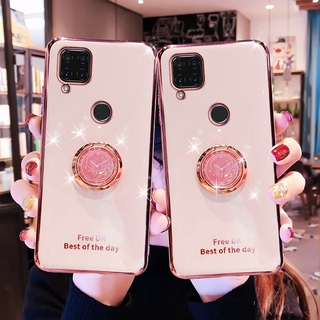 ốp lưng realme C15 c11 2021 c11 2020 realme 8i 8 pro c12 c25 c25s c25y c21y Ốp Điện Thoại Silicon Mềm Có Giá Đỡ Cho realme C15 c11 2021 c11 2020 realme 8i 8 pro c12 c25 c25s c25y c21y